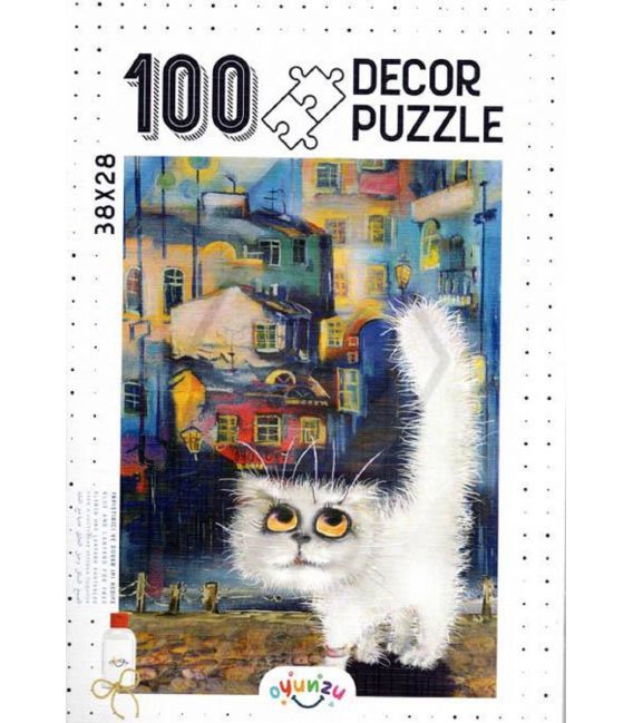 Oyunzu Kedi Decor Puzzle 100 Parça