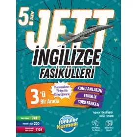 Ünlüler Karması 5. Sınıf Jett İngilizce Fasiküller Soru Bankası