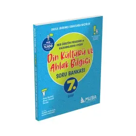 Muba Yayınları 7. Sınıf Din Kültürü ve Ahlak Bilgisi Soru Bankası | Ahlaki Değerler ve Sınav Hazırlığı