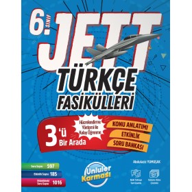 Ünlüler Karması 6. Sınıf Jett Türkçe Fasiküller Soru Bankası