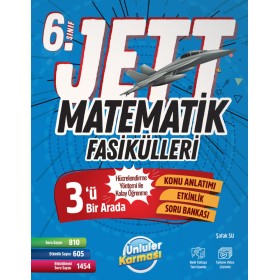 Ünlüler Karması 6. Sınıf Jett Matematik Fasiküller Soru BankasıÜnlüler Karması 6. Sınıf Jett Matematik Fasiküller Soru Bankası