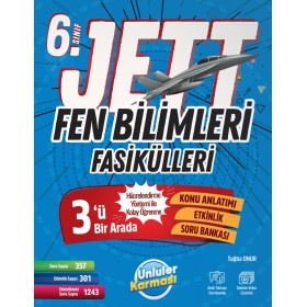 Ünlüler Karması 6. Sınıf Jett Fen Bilimleri Fasikülleri Soru Bankası