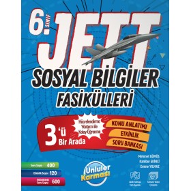 Ünlüler Karması 6. Sınıf Jett Sosyal Bilgiler Fasikülleri Soru Bankası