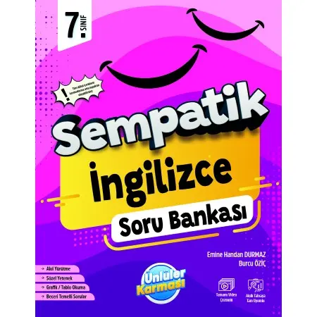 Ünlüler Karması 7. Sınıf Sempatik İngilizce Soru Bankası