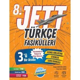 Ünlüler Karması 8. Sınıf Jett Türkçe Fasiküller Soru Bankası