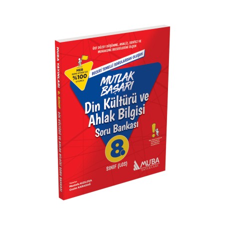 Muba Yayınları MB 8. Sınıf Din Kültürü ve Ahlak Bilgisi Soru Bankası – Başarıyı Artıran Eğitim Kaynağı