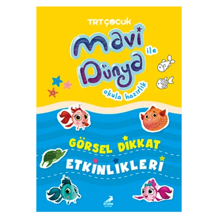 Erdem Yayınları Mavi Dünya ile Okula Hazırlık, Görsel Dikkat Etkinlikleri