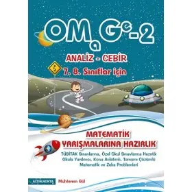 Altın Nokta Yayınları 7. 8. Sınıf Omage-2 Analiz Cebir Olimpiyat Kanguru Matematik