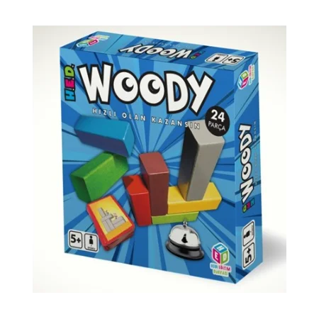 Hobi Eğitim Dünyası Woody Ahşap Zeka Oyunu
