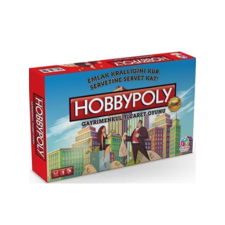 Hobi Eğitim Dünyası Hobbypoly Gayrimenkul Oyunu