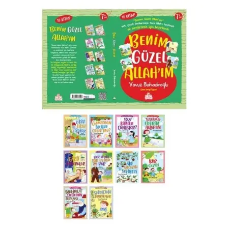 Benim Güzel Allah’ım (10 Kitap Set) – Nesil Yayınları | Çocuklar İçin İman Serisi
