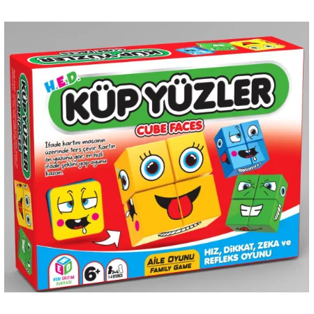 Hobi Eğitim Dünyası Küp Yüzler Oyunu