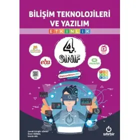 4. Sınıf Bilişim Teknolojileri ve Yazılım Etkinlik Kitabı | Sıfırbir Yayınları