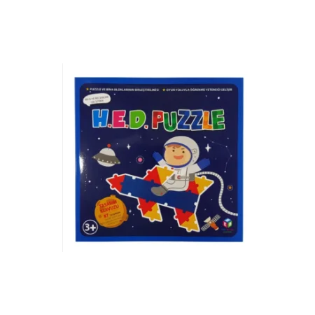 Hobi Eğitim Dünyası Hed Puzzle Oyunu