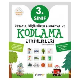 Sıfırbir Yayınları 3. Sınıf Algoritma ve Kodlama Etkinlikleri | Eğlenceli ve Öğretici Etkinlikler