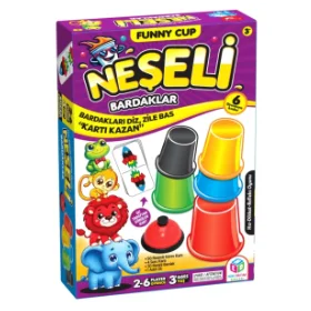 Hobi Eğitim Dünyası Neşeli Bardaklar Oyunu