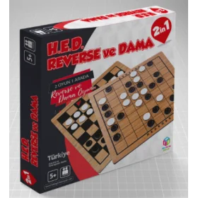 Hobi Eğitim Dünyası Reverse+Dama Oyunu