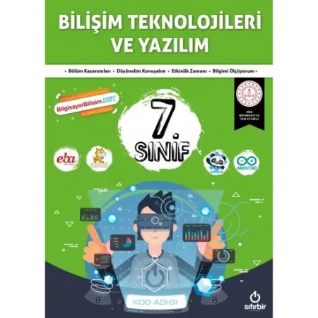 Sıfırbir Yayınları 7. Sınıf Bilişim Teknolojileri Kitabı | MEB Uyumlu