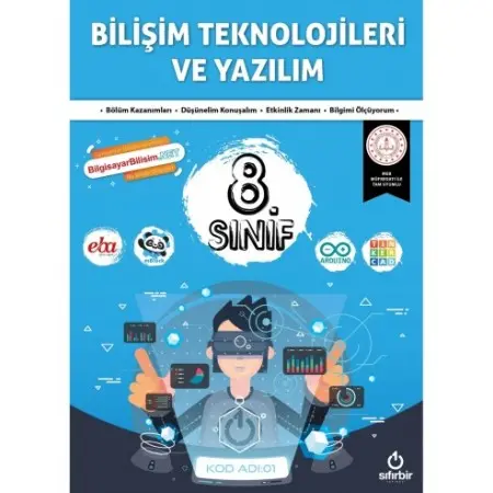 Sıfırbir Yayınları 8. Sınıf Bilişim Teknolojileri Kitabı | MEB Uyumlu
