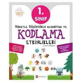 Sıfırbir Yayınları 1. Sınıf Algoritma ve Kodlama Kitabı | Eğlenceli Etkinlikler