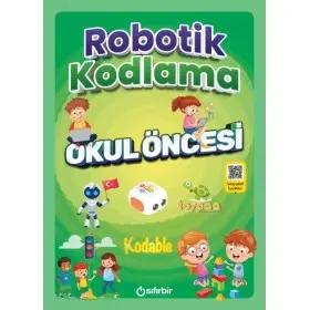 Sıfırbir Yayınları Okul Öncesi Robotik Kodlama | Eğlenceli Kodlama Kitabı