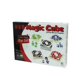 Hobi Eğitim Dünyası Magic Cube Görsel Beceri Küpleri Oyunu