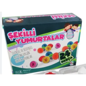 Hobi Eğitim Dünyası Şekilli Yumurtalar Oyunu