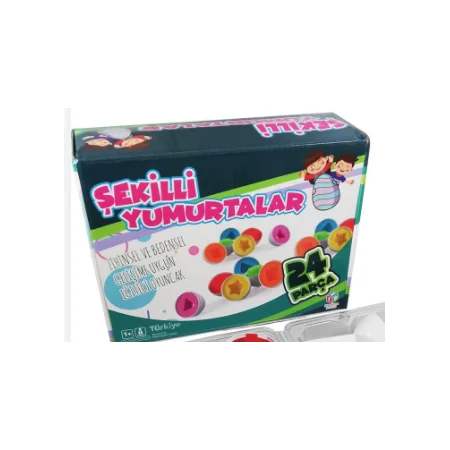 Hobi Eğitim Dünyası Şekilli Yumurtalar Oyunu