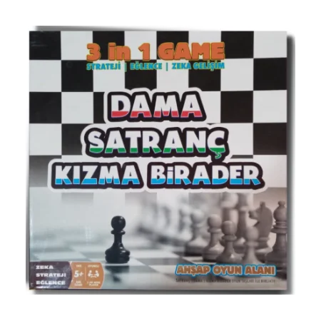 Hobi Eğitim Dünyası Dama, Satranç, Kızma Birader Oyunu