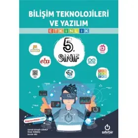 Sıfırbir Yayınları 5. Sınıf Bilişim Teknolojileri Etkinlik Kitabı