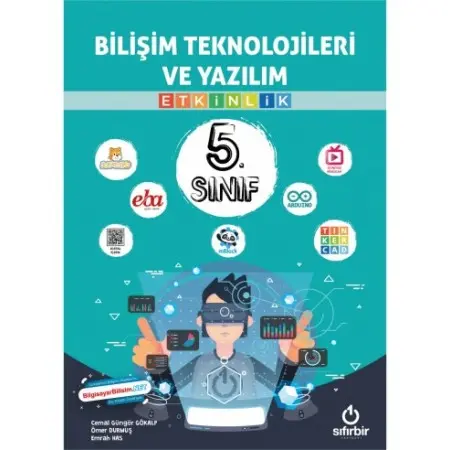 Sıfırbir Yayınları 5. Sınıf Bilişim Teknolojileri Etkinlik Kitabı
