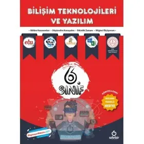 Sıfırbir Yayınları Bilişim Teknolojileri ve Yazılım 6. Sınıf - Kitap Özellikleri ve İçeriği