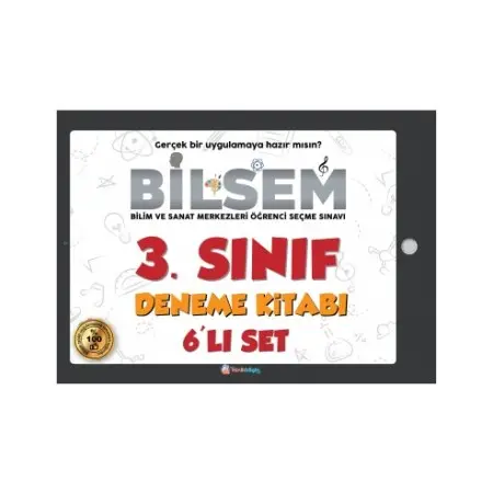 BİLSEM 3. Sınıf Deneme Kitabı | Sıfırbir Yayınları – Zeka ve Mantık Soruları
