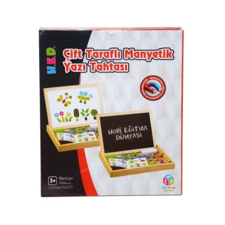 Hobi Eğitim Dünyası Çift Taraflı Yazı Tahtası