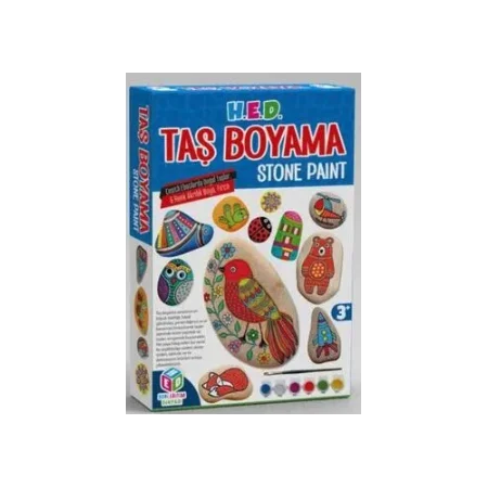 Hobi Eğitim Dünyası Taş Boyama Oyunu
