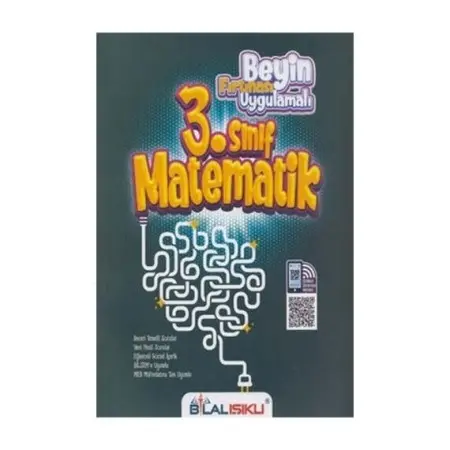 Bilal Işıklı Yayınları 3. Sınıf Matematik Beyin Fırtınası Uygulamalı