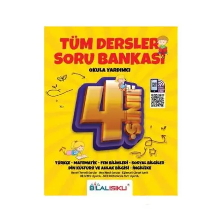 Bilal Işıklı Yayınları 4.Sınıf Tüm Dersler Soru Bankası