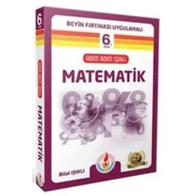 Bilal Işıklı Yayınları Adım Adım Işıklı Matematik 6