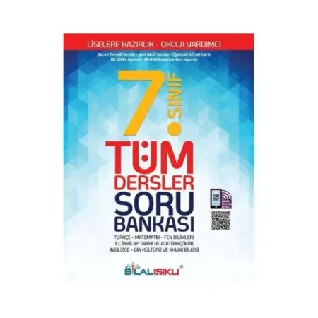 Bilal Işıklı Yayınları 2025 7.Sınıf Tüm Dersler Soru Bankası