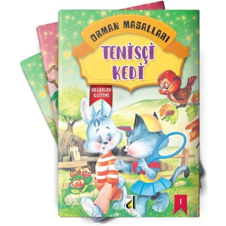 Damla Yayınları - Orman Masalları (8 Kitap) Serisi