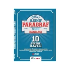 Bilal Işıklı Yayınları 8.Sınıf Paragraf Işıklı Soru Bankası 10 Deneme İlaveli