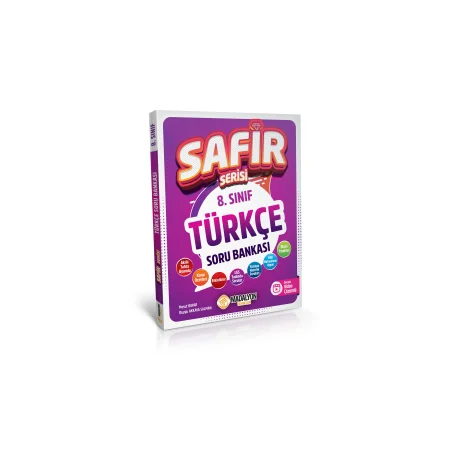 Madalyon Yayınları 8. Sınıf Safir Türkçe Soru Bankası