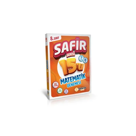Madalyon Yayınları Safir 8. Sınıf Matematik Branş Deneme 15 li