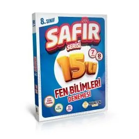 Madalyon Yayınları Safir 8. Sınıf Fen Bilimleri Branş Deneme 15 li