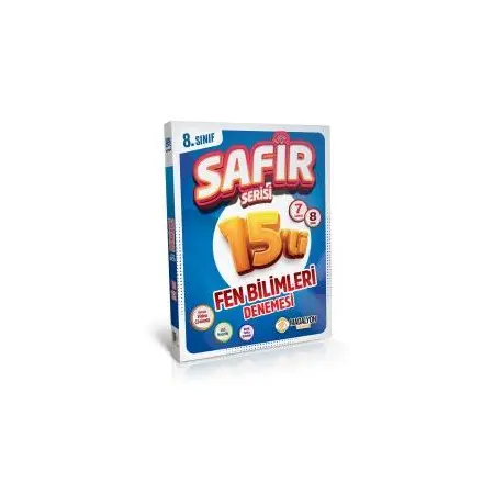 Madalyon Yayınları Safir 8. Sınıf Fen Bilimleri Branş Deneme 15 li