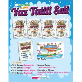 Mavi Deniz Yayınları 2. Sınıf Yaz Tatil Seti (2025)