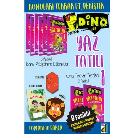 Damla Yayınları Pudino İle Yaz Tatili - 1. Sınıf