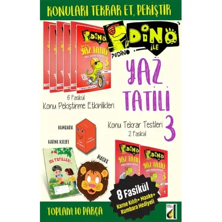 Damla Yayınları Pudino İle Yaz Tatili - 3. Sınıf