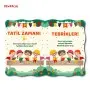 Kitap Bilgini Renkli Karne Kılıfı | Anasınıfı & 1. Sınıf Dosya