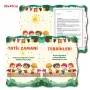 Kitap Bilgini Renkli Karne Kılıfı | Anasınıfı & 1. Sınıf Dosya